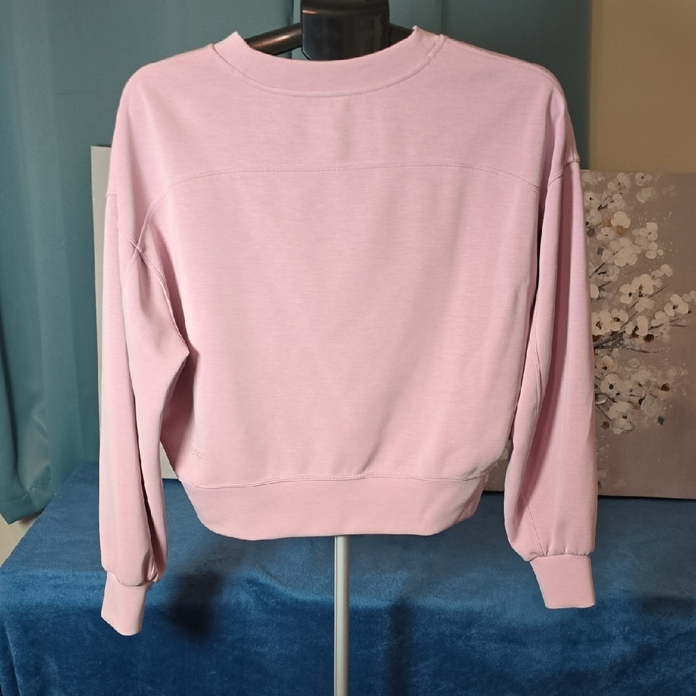 Lululemon Pink Softstreme Sweater Size 4 - Picture 4 of 7